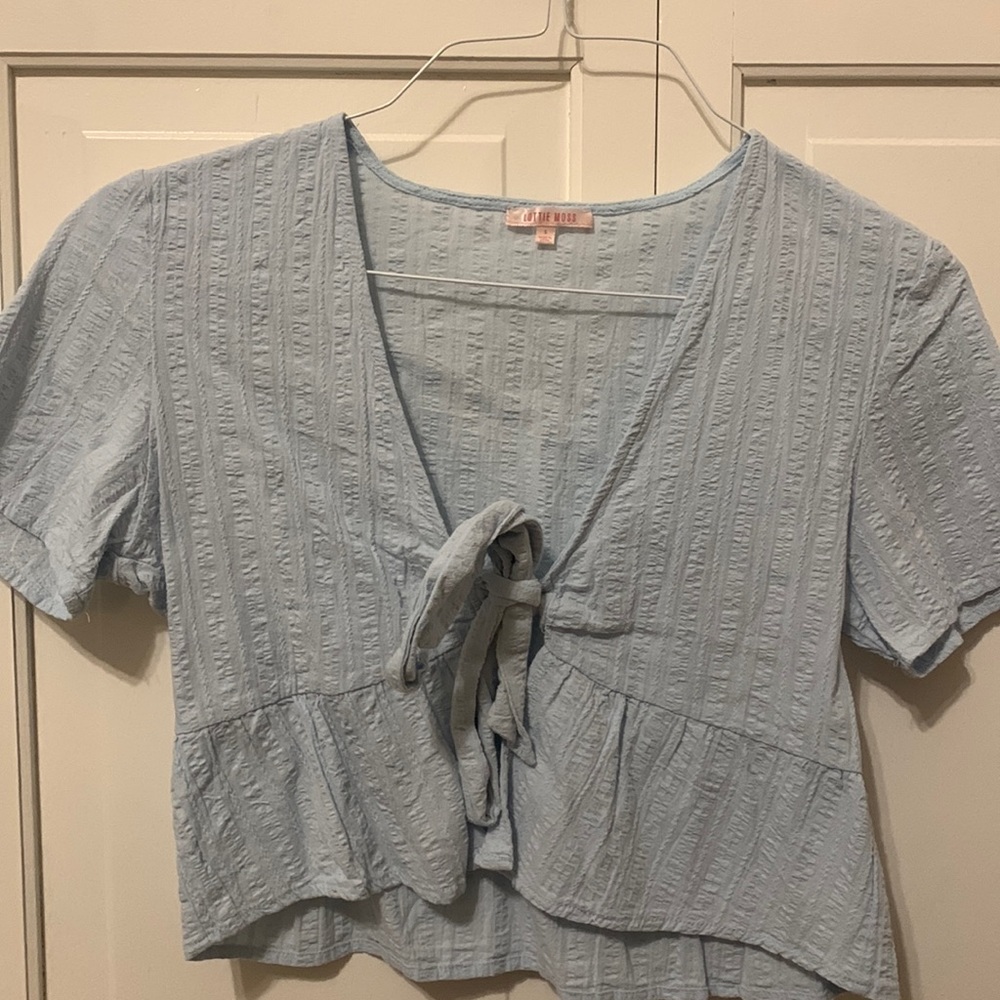 PACSUN Lottie Moss Tie Top